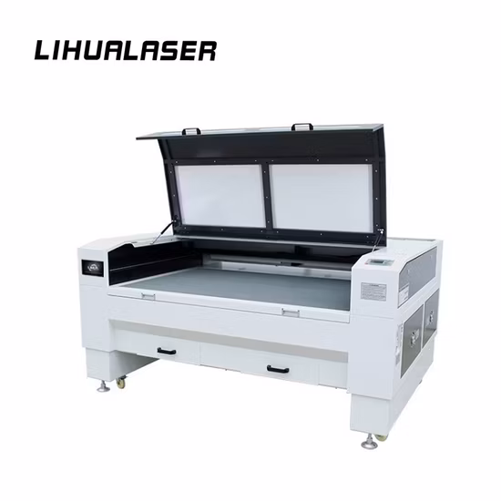 Lihua 1390 1610 レーザーカッター 100 ワット 150 ワット 180 ワット 260 ワット 300 ワット発泡プラスチック繊維紙MDFレザーアクリル木生地CNC CO2レーザー切断彫刻機